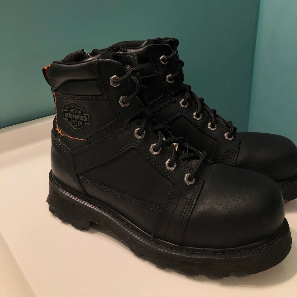 HARLEY DAVIDSON motorcycle chunky boots🏍